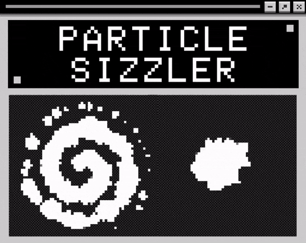 Particle Sizzler